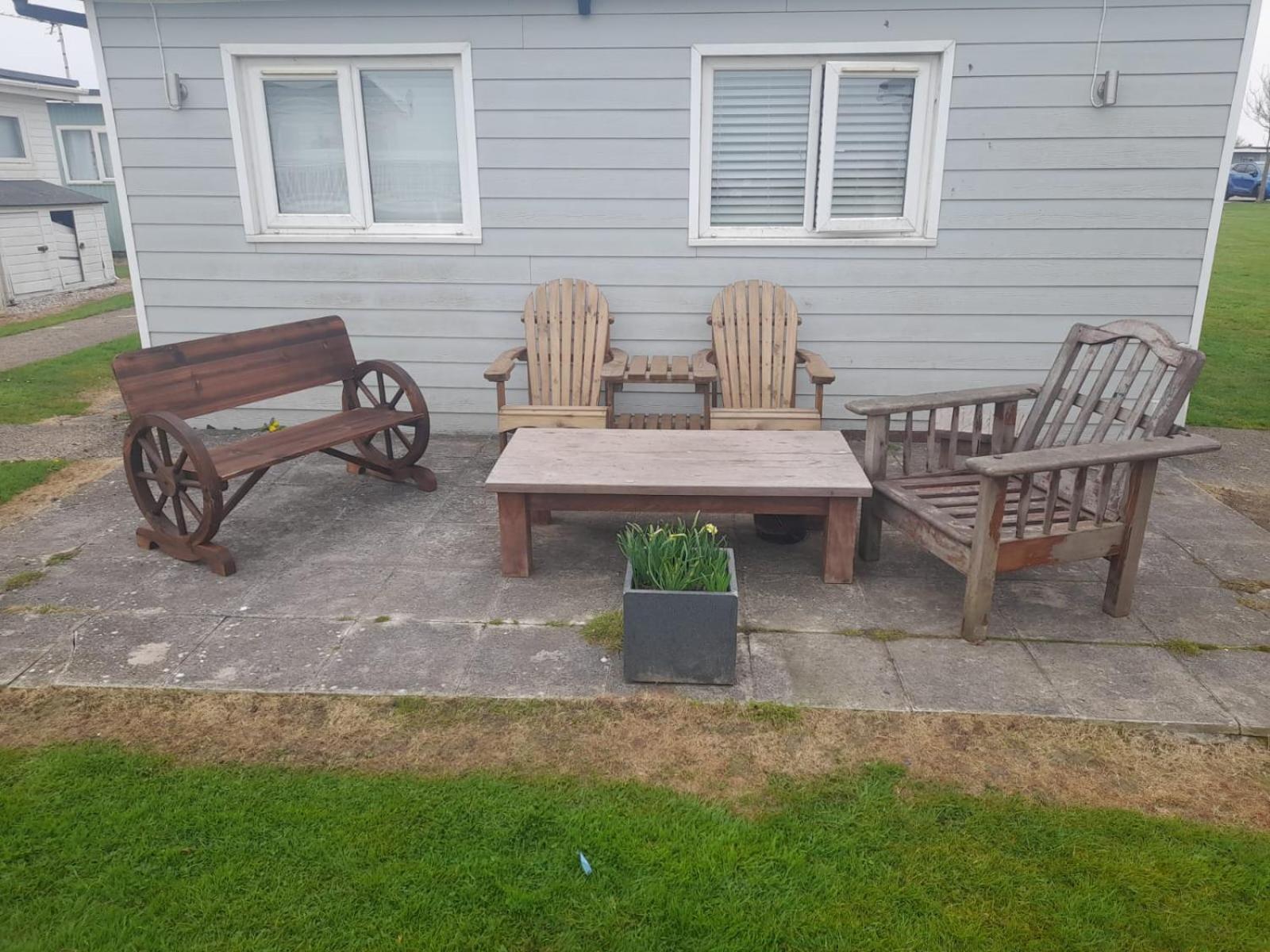 Chalet K118 - The Sand Beach Camber Exteriör bild